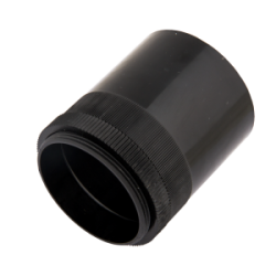 50 mm Male Adaptor with Lockring Black