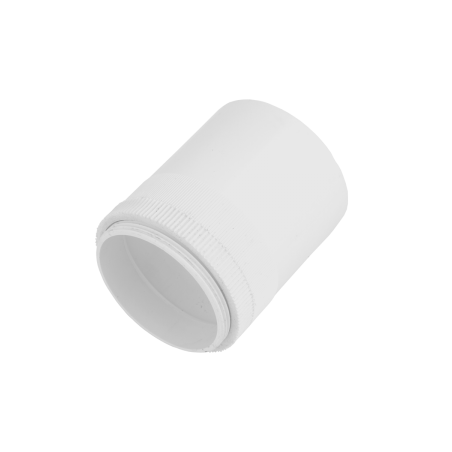 50 mm Male Adaptor with Lockring White
