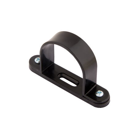 50 mm PVCu Conduit Spacer Bar Saddle Black