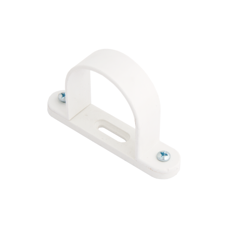 50 mm PVCu Conduit Spacer Bar Saddle White