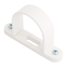 50 mm PVCu Conduit Spacer Bar Saddle White