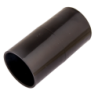 50 mm PVCu Conduit Straight Coupler Black