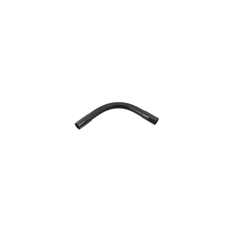 50 mm PVCu Heavy Gauge Normal Bend Black