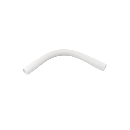 50 mm PVCu Heavy Gauge Normal Bend White