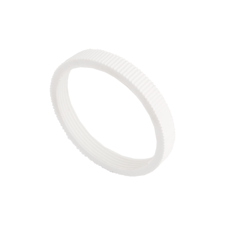 50 mm Screwed Lockring White