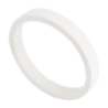 50 mm Screwed Lockring White