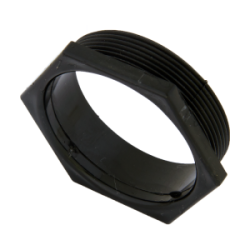 50 mm Screwed Male Bush Black