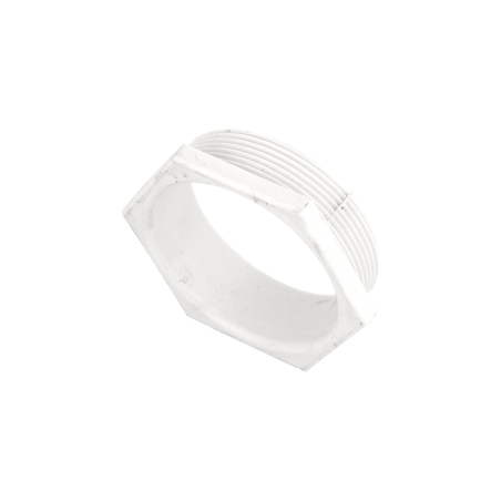 50 mm Screwed Male Bush White