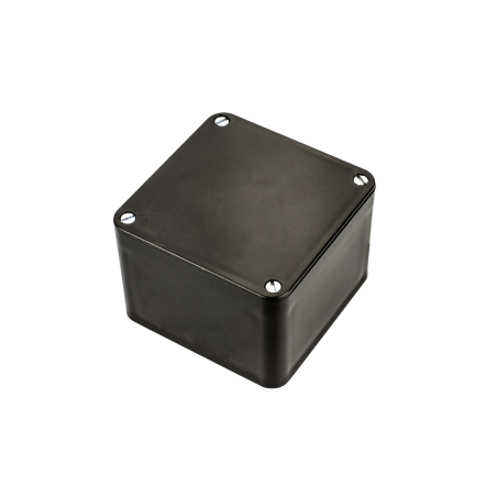 75 mm x 75 mm x 50 mm Adaptable Box Black