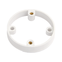 Conduit Box Extension Ring 12.5 mm White