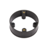 Conduit Box Extension Ring 20 mm Black