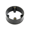Conduit Box Extension Ring 25 mm Black
