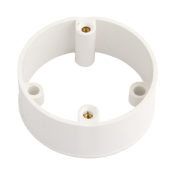 Conduit Box Extension Ring 25 mm White