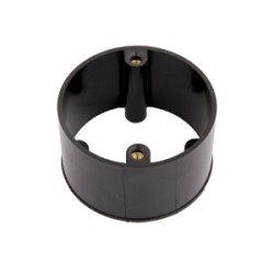 Conduit Box Extension Ring 38 mm Black