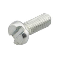 M4 X 10 mm Steel Slot Cheese M/C Screw