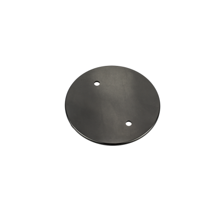 Overlapping Conduit Box Lid Black