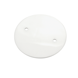 Overlapping Conduit Box Lid White
