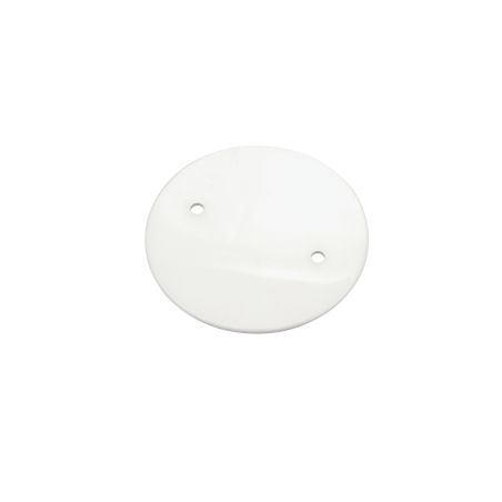 Overlapping Conduit Box Lid White