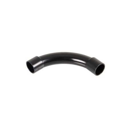 25 mm 90 degree PVCu Conduit Slip Bend Black