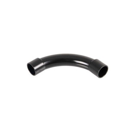 25 mm 90 degree PVCu Conduit Slip Bend Black