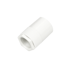 20 mm Female Adaptor with Male Bush White