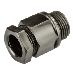 20 mm IP55 Nylon Compression Gland Large Black