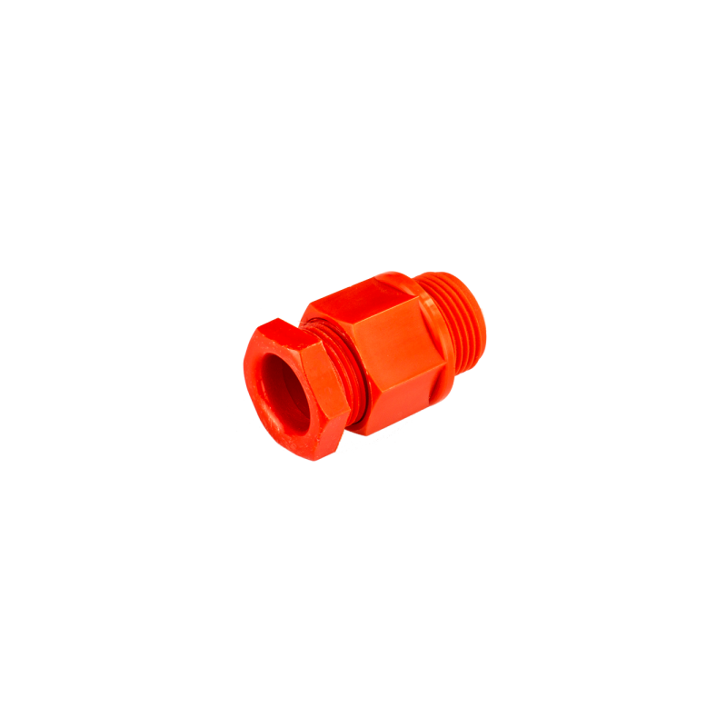 20 mm IP55 Nylon Compression Gland Large Red