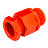 20 mm IP55 Nylon Compression Gland Large Red