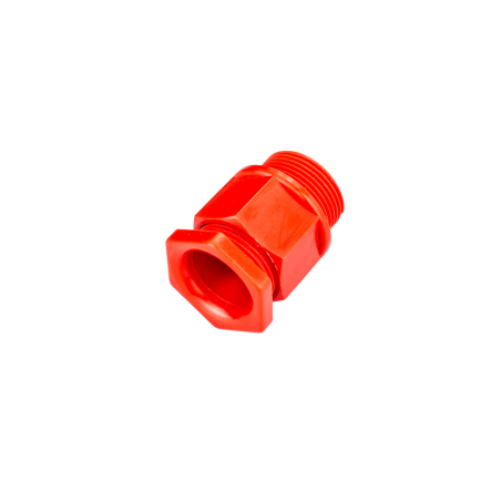 20 mm IP55 Nylon Compression Gland Small Red