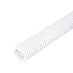 20 mm PVC Flexible Conduit White (50m Coil)