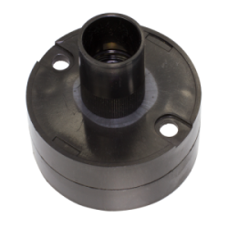 20 mm PVCu Conduit Back Outlet Box Black