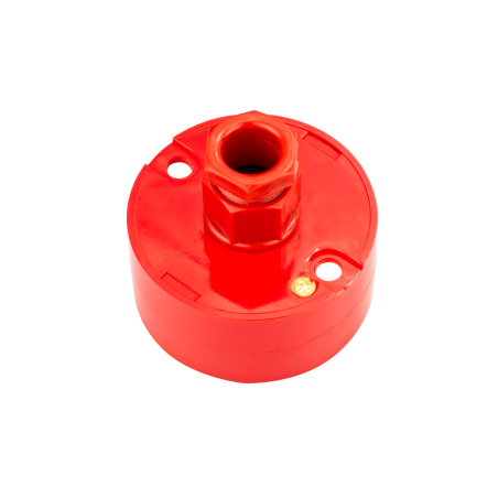 20 mm PVCu Conduit Back Outlet Box Red with Gland