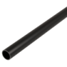 20 mm PVCu Round Conduit Light Gauge Black (3m Length)