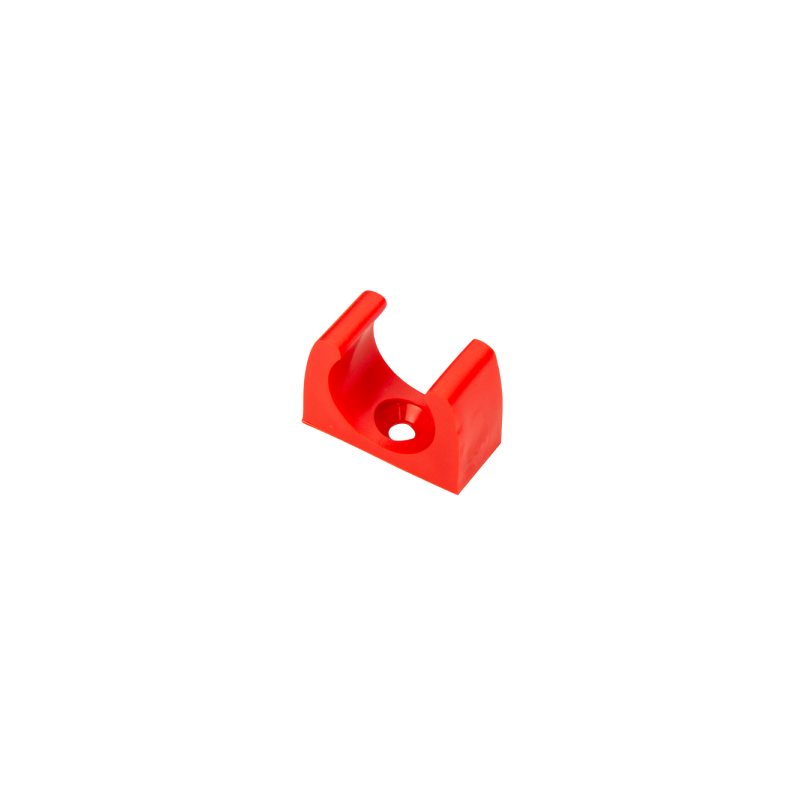 20 mm PVCu Conduit Clip Red