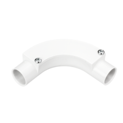 20 mm PVCu Conduit Inspection Bend White