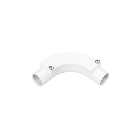 20 mm PVCu Conduit Inspection Bend White