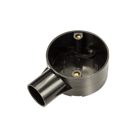 20 mm PVCu Conduit Plain Box Black