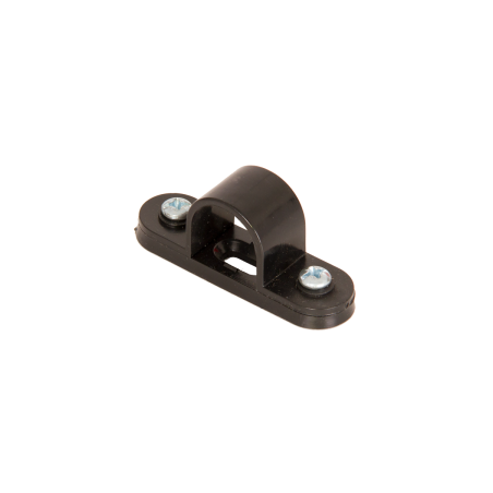 20 mm PVCu Conduit Spacer Bar Saddle Black