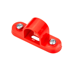 20 mm PVCu Conduit Spacer Bar Saddle Red