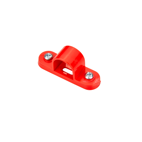 20 mm PVCu Conduit Spacer Bar Saddle Red