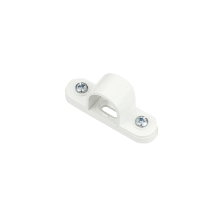 20 mm PVCu Conduit Spacer Bar Saddle White